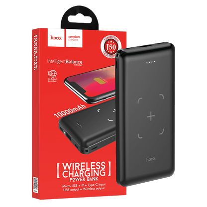 hoco. Punjač prijenosni, USB + bežični, 10000mAh - J50 Surf