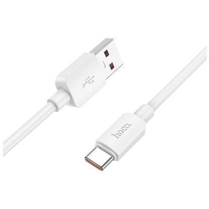 hoco. USB kabl za smartphone, USB-A to type C, 100W, bijela - X96 Hyper, 100W, White