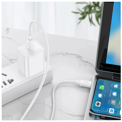 hoco. USB kabl za smartphone, USB-A to type C, 100W, bijela - X96 Hyper, 100W, White