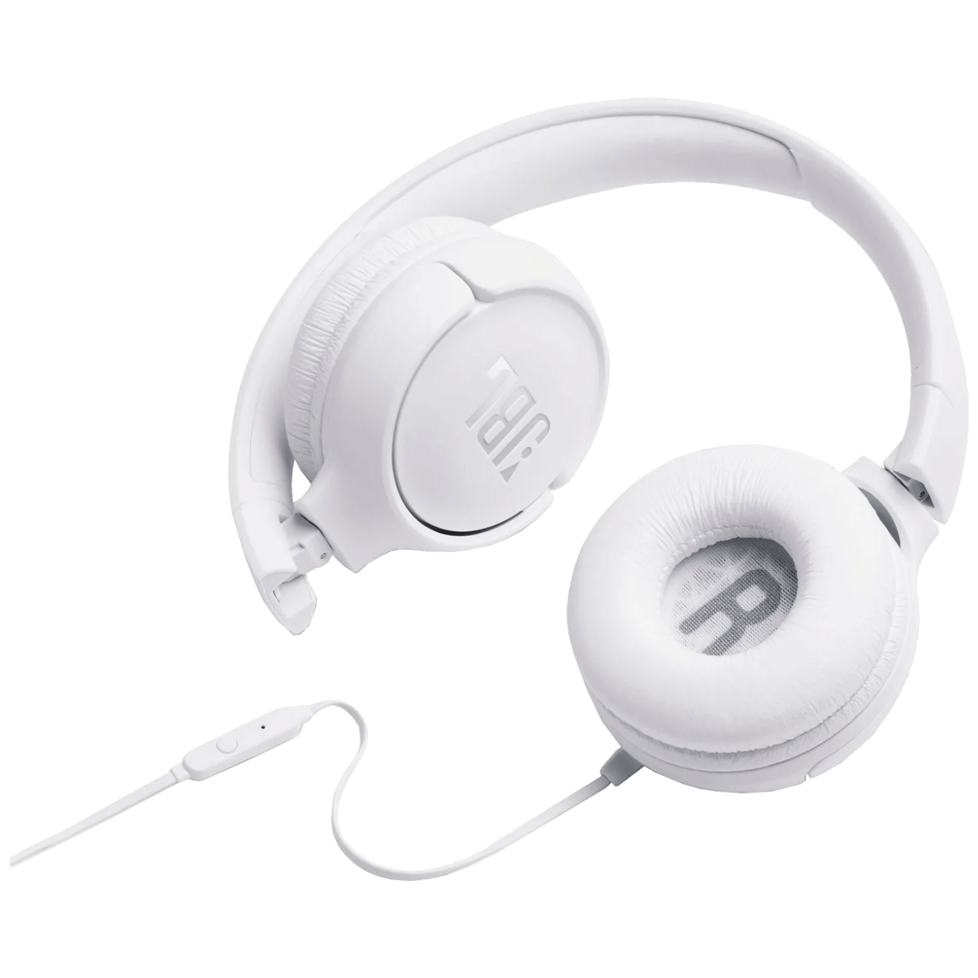 JBL Slušalice sa mikrofonom, headset, 3.5mm, sklopive - Tune 500 White