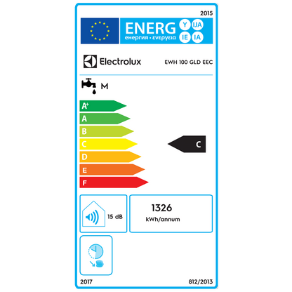 Electrolux Bojler 100 lit., 2000W, X-Heat suhi grijaći element - EWH 100 GLD EEC