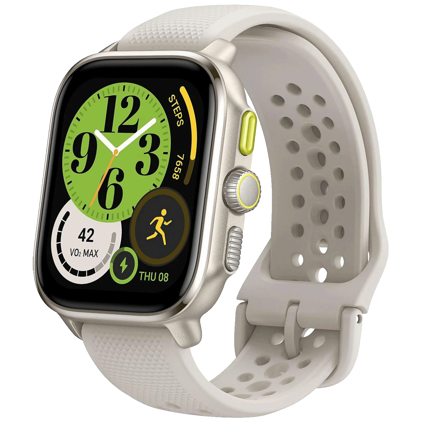 Amazfit Pametni sat, 1.75" AMOLED, vodootporan 5ATM, BT, GPS - Cheetah Winner Champagne