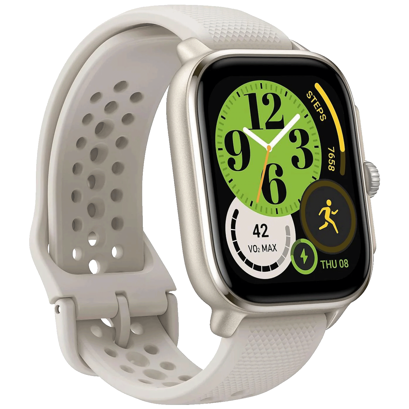 Amazfit Pametni sat, 1.75" AMOLED, vodootporan 5ATM, BT, GPS - Cheetah Winner Champagne