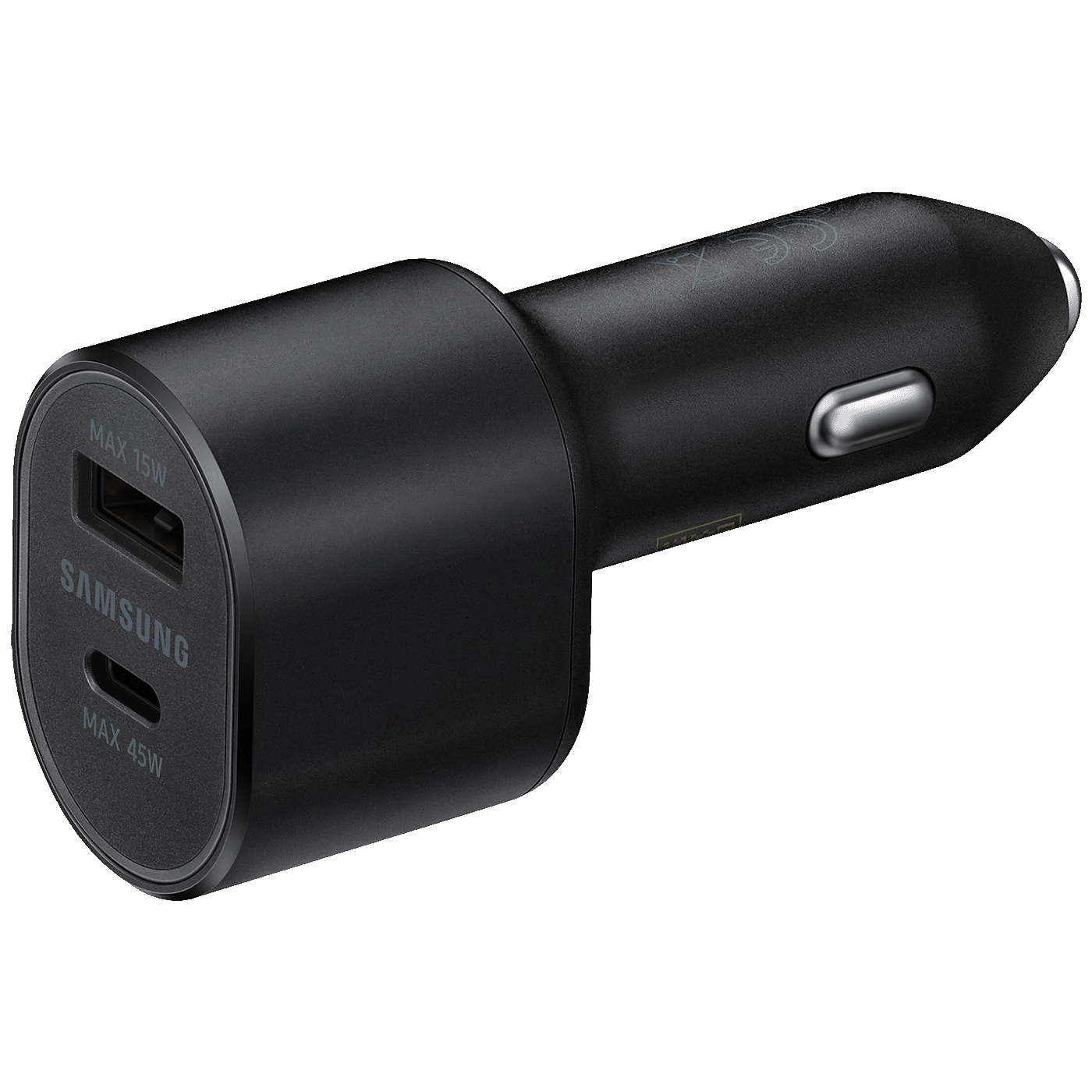 Samsung Auto punjač sa type C kabelom, brzi, USB-A, USB-C, 45W+15W - EP-L5300XB