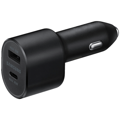 Samsung Auto punjač sa type C kabelom, brzi, USB-A, USB-C, 45W+15W - EP-L5300XB