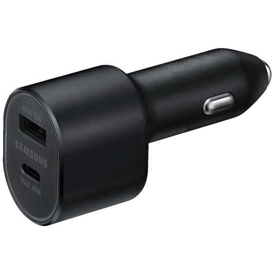 Samsung Auto punjač sa type C kabelom, brzi, USB-A, USB-C, 45W+15W - EP-L5300XB