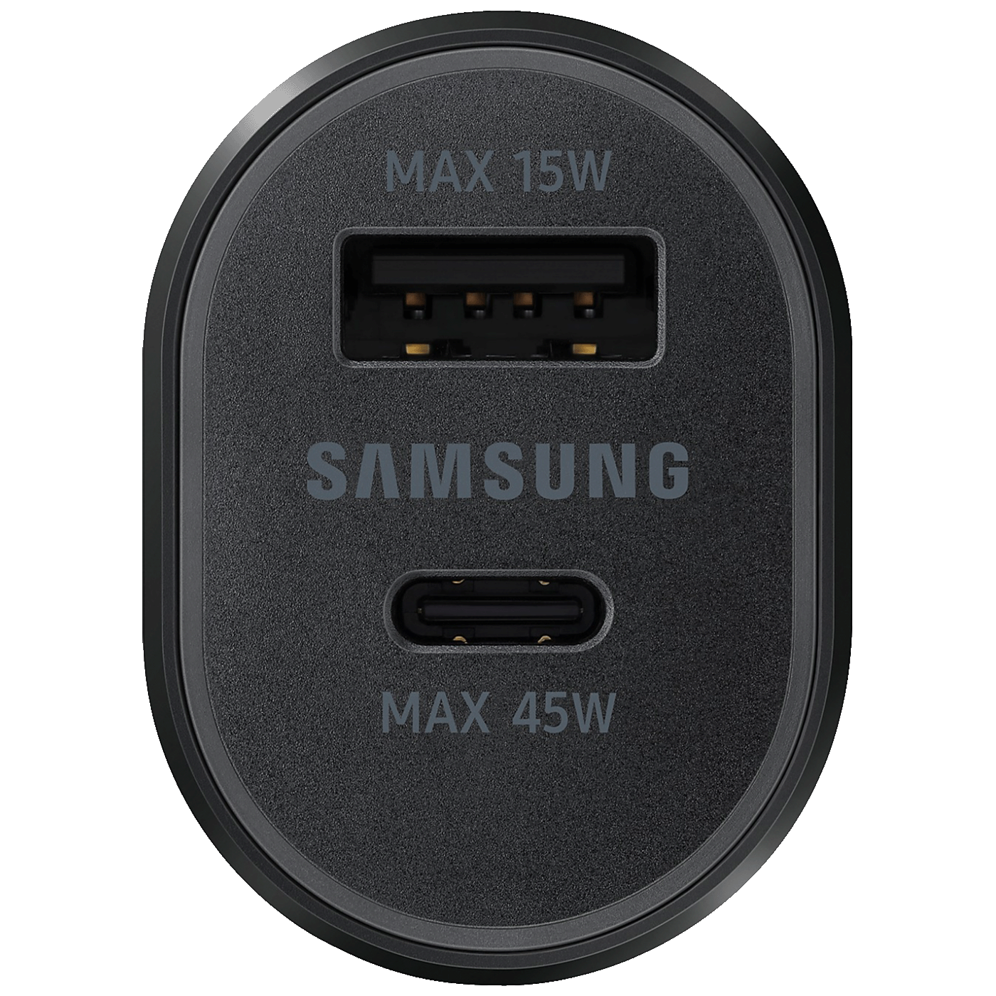 Samsung Auto punjač sa type C kabelom, brzi, USB-A, USB-C, 45W+15W - EP-L5300XB