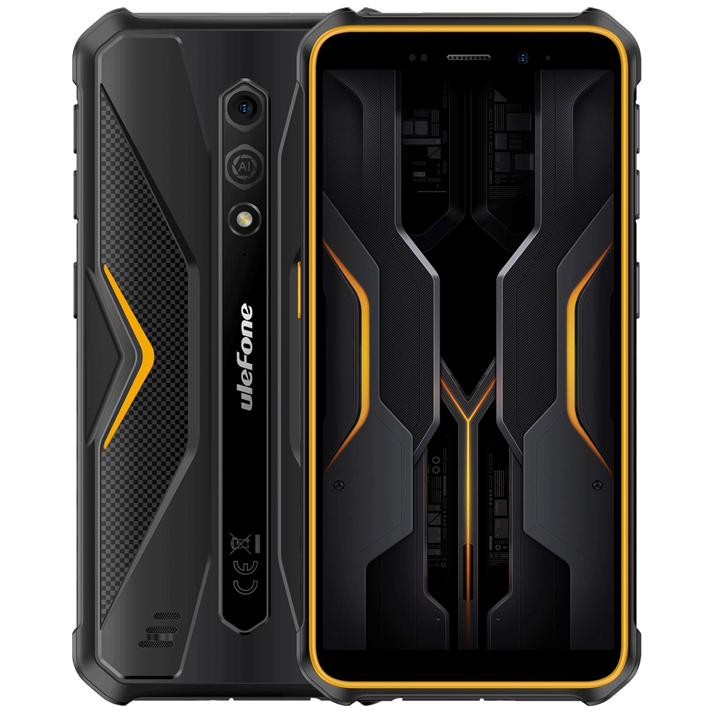 ulefone Smartphone 5.45", RAM 4GB, DualSIM, 4860mAh, 13Mpx - Armor X12 Pro 4GB/64GB Orange