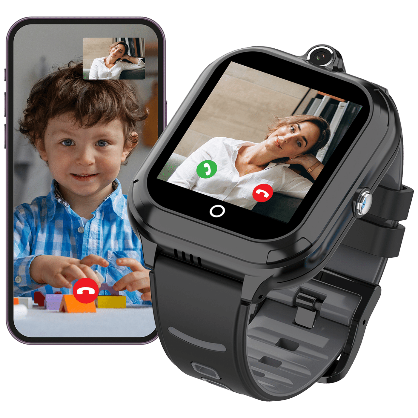 MeanIT Sat pametni, 1.44" ekran, GSM 4G - WATCH 4G - CALLING