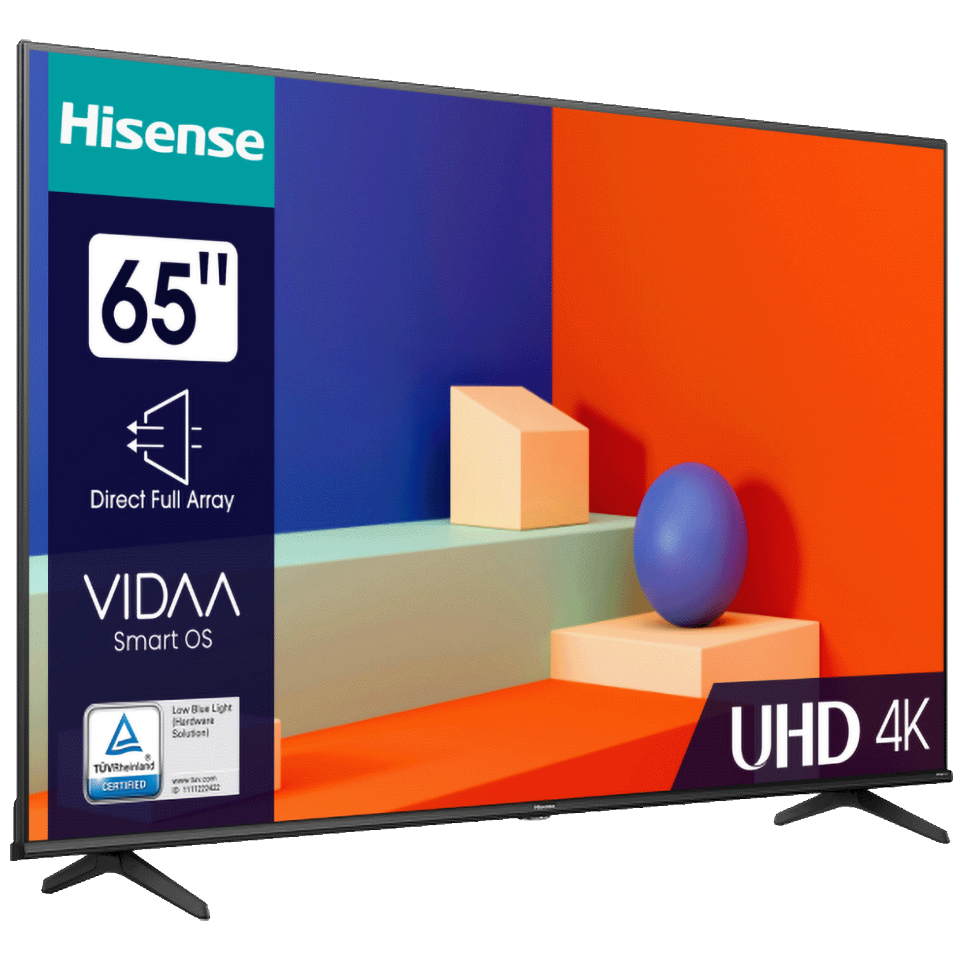 Hisense Televizor Smart LED UHD 4K  65" - 65A6K