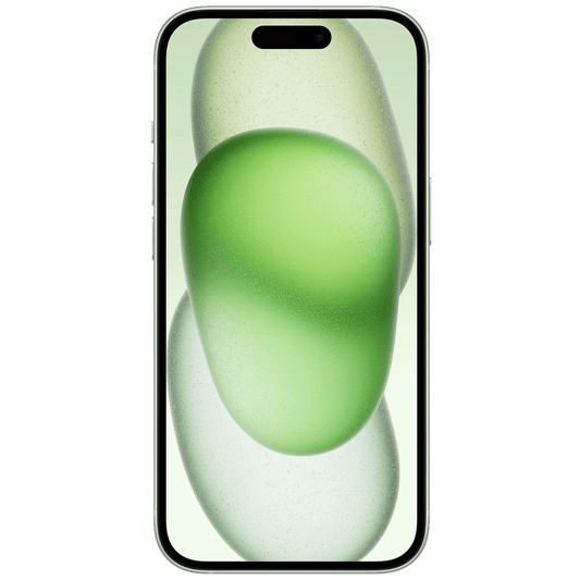Apple iPhone 15, 128 GB, Super Retina XDR OLED 6.1" - iPhone 15 128GB Green; MTP53HN/A