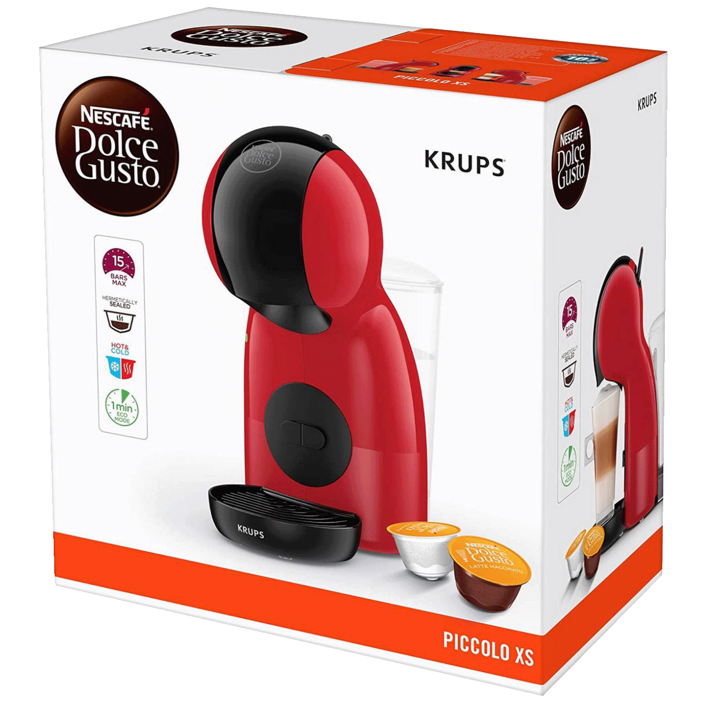 Krups Aparat za kafu, Nescafe Dolce Gusto Piccolo XS - KP1A3510