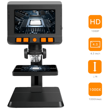 NN-Su Stoni elektronski digitalni mikroskop sa ekranom od 4.3" - P110 50X-1000X