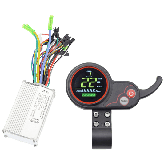 NN-Su LCD brzinomjer, set, za električni romobil - LCD Speedmeter, Set, SL-100, 48V