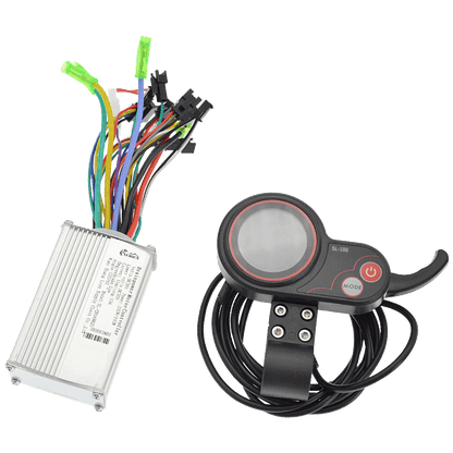 NN-Su LCD brzinomjer, set, za električni romobil - LCD Speedmeter, Set, SL-100, 48V