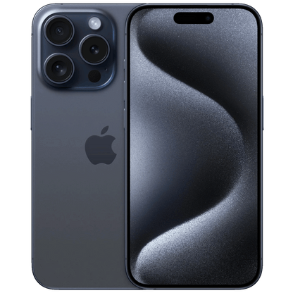 Apple iPhone 15 Pro Max, 256 GB, LTPO Super Retina XDR OLED 6.7" - iPhone 15 Pro Max 256GB Blue Titan