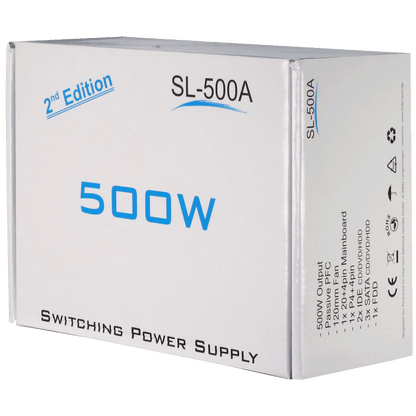 Inter-Tech Napojna jednica za PC, ATX, 500W - SL-500W