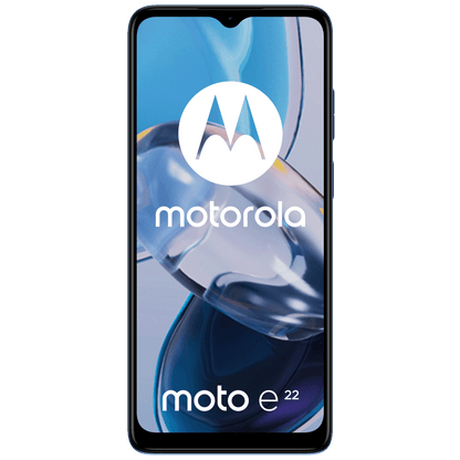 Motorola Smartphone 6.5", DualSIM,Octa Core 2.3GHz,RAM 4GB,16Mpixel - E22 4GB/64GB Crystal Blue EU