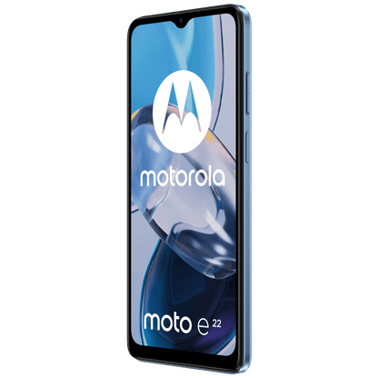 Motorola Smartphone 6.5", DualSIM,Octa Core 2.3GHz,RAM 4GB,16Mpixel - E22 4GB/64GB Crystal Blue EU