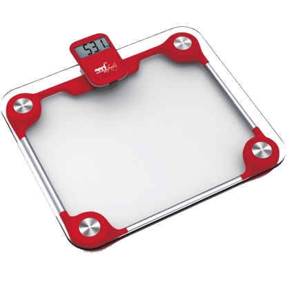 MELCHIONI family Vaga, Ultra-tanka, do 150Kg, Wirelles LCD display, prozirna - GLASS R