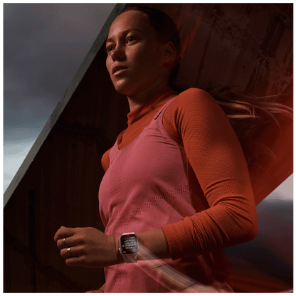 Apple Pametni sat, 1.69" LTPO OLED zaslon, vodootporan BT, WiFi - Watch Series 9 GPS 41mm Silver