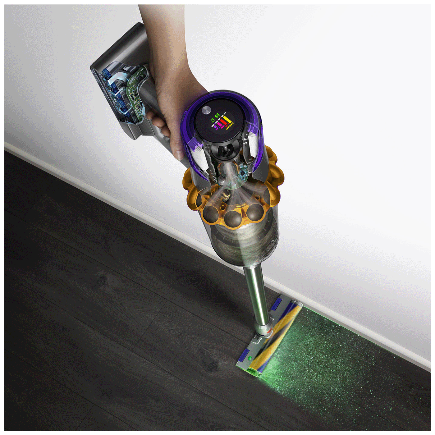 Dyson Usisavač ručni, akumulatorski, 660 W - V15 Detect Absolute