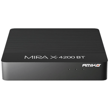 Amiko Prijemnik IPTV@Linux, 4K UHD, H.265, LAN, WiFi Dual Band - MIRAX HIS-4200 BT Pure OTT