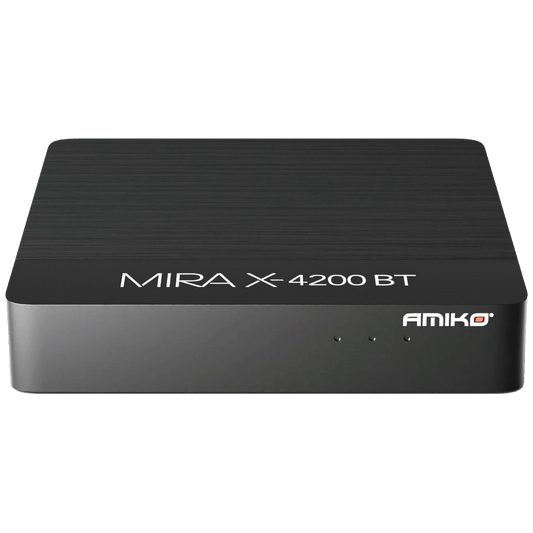 Amiko Prijemnik IPTV@Linux, 4K UHD, H.265, LAN, WiFi Dual Band - MIRAX HIS-4200 BT Pure OTT
