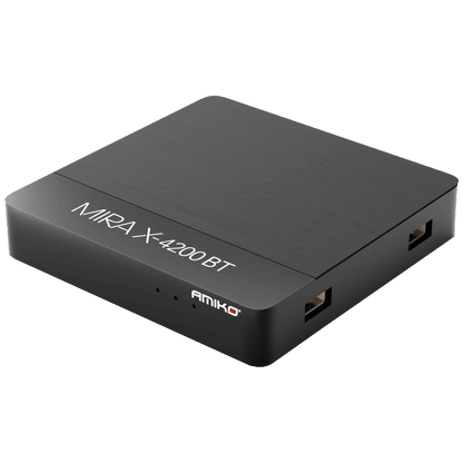 Amiko Prijemnik IPTV@Linux, 4K UHD, H.265, LAN, WiFi Dual Band - MIRAX HIS-4200 BT Pure OTT