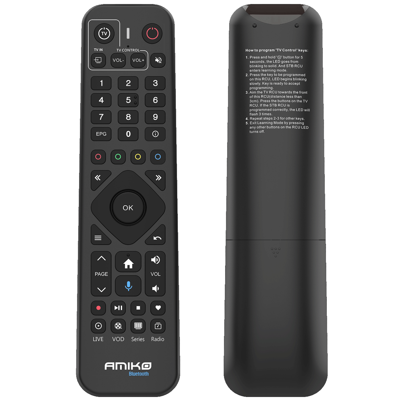 Amiko Prijemnik IPTV, Android OS, 2/16GB, 4K, WiFi, Bluetooth - A11 BLU