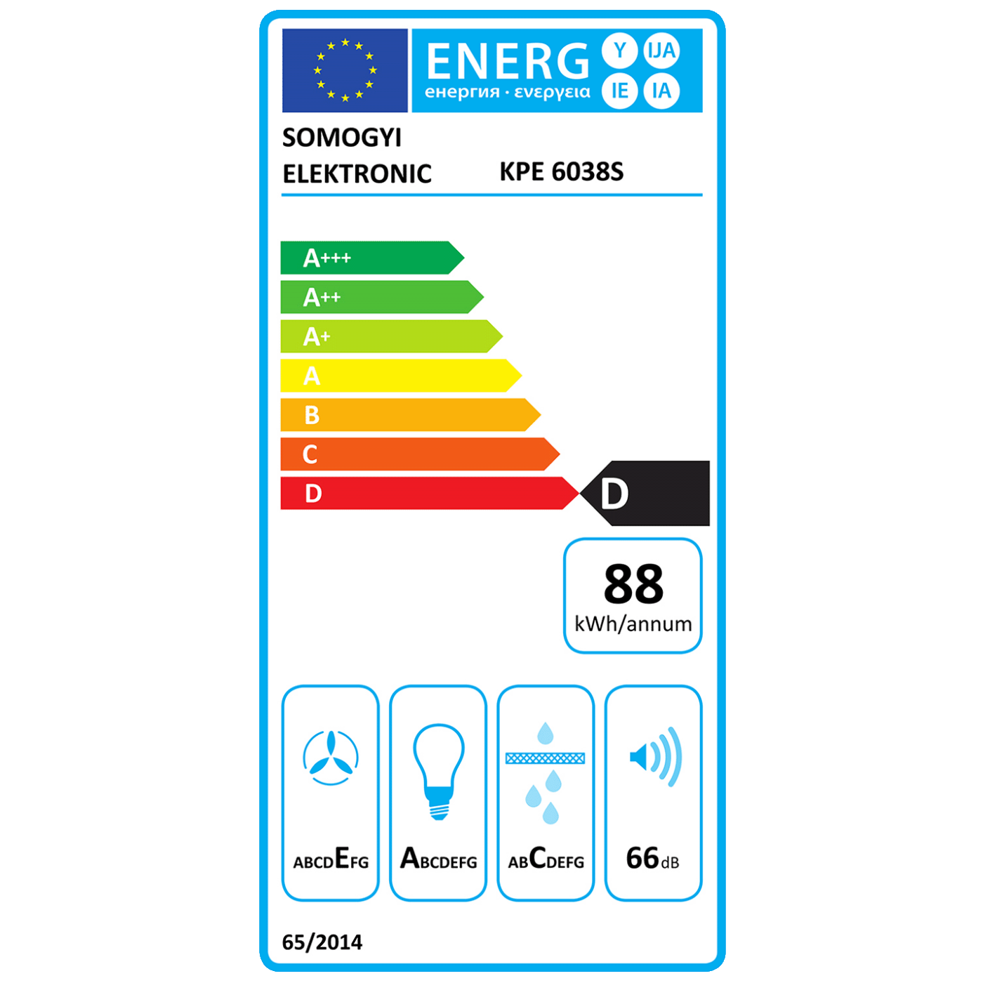 home Napa HURRICANE 60 cm,protok 380 m³/h,2 motora,200W,INOX - KPE 6038S