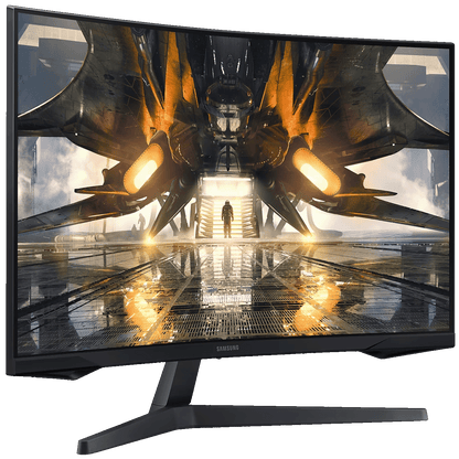 Samsung Monitor 27",Zakrivljeni,WQHD,G5 Odyssey, HDMI,Display Port - LS27AG550EPXEN