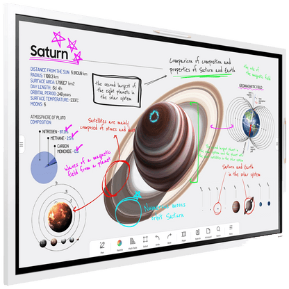 Samsung Interaktivni display, smart, 55", 4K, Flip Pro WM55B - LH55WMBWBGCXEN