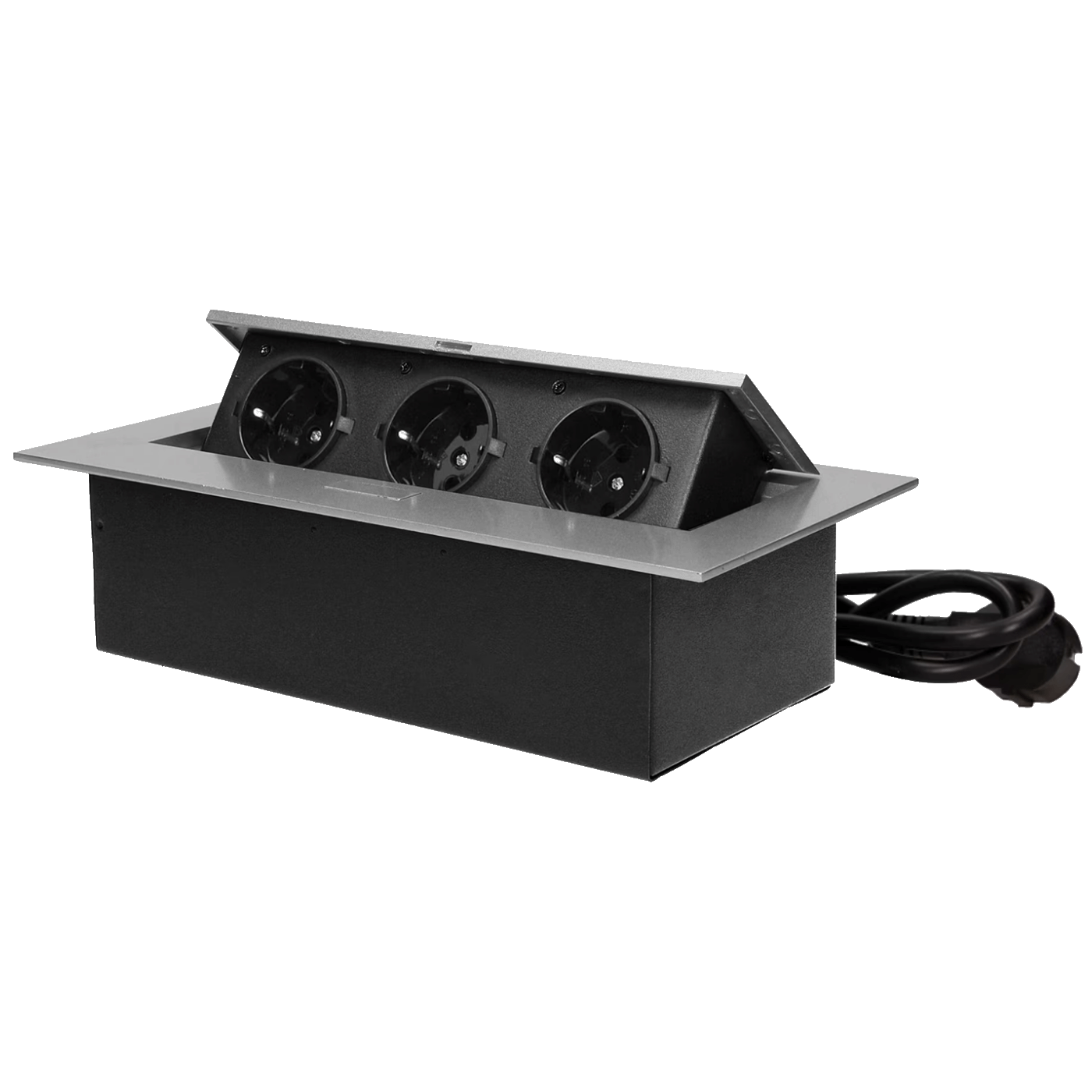 Orno Produžni kabel sa 3 x Schuko utičnice, ugradbena - OR-GM-9037(GS)/G