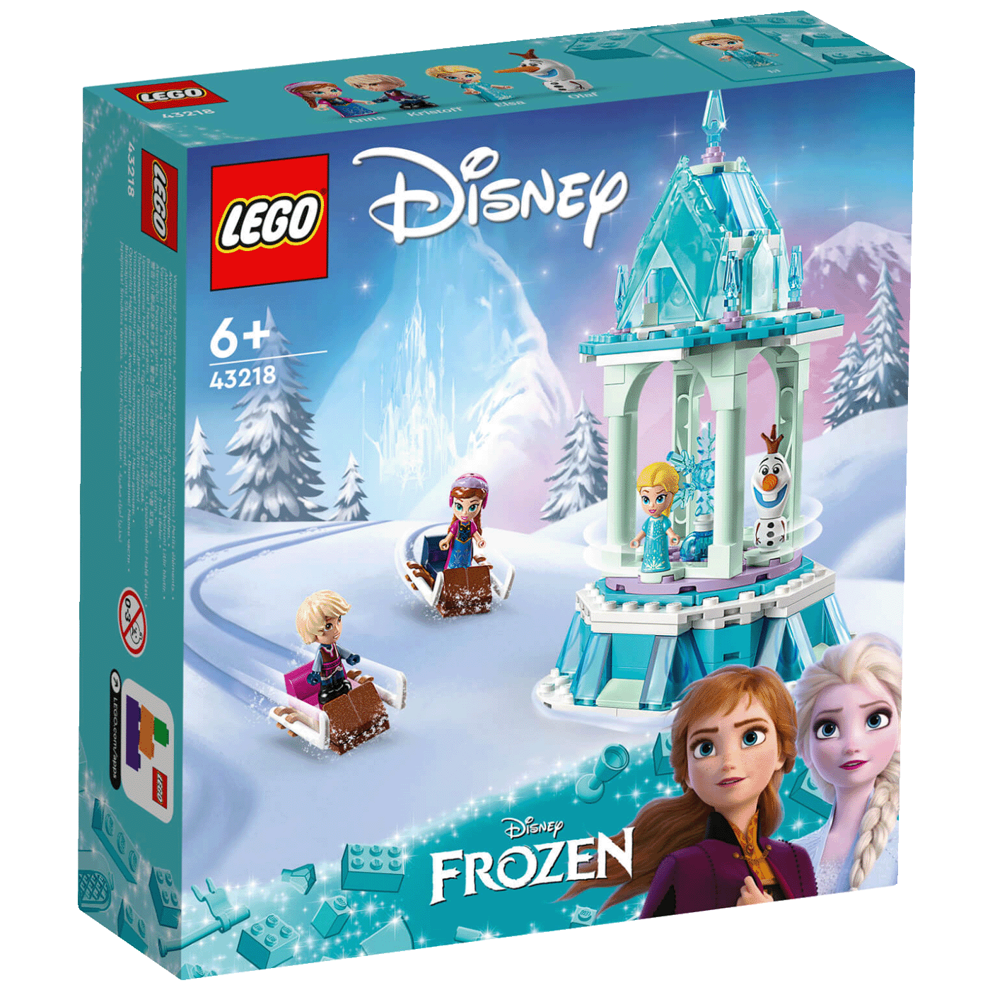 Lego Čarobni vrtuljak Anne i Else, LEGO Disney