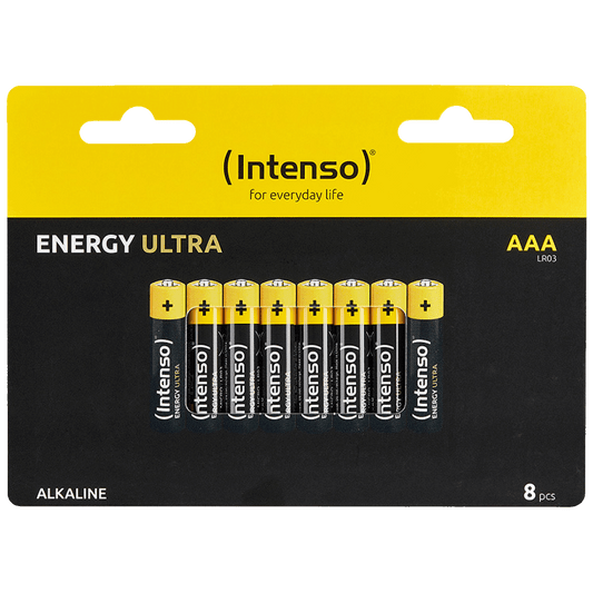 (Intenso) Baterija alkalna, AAA LR03/10, 1,5 V, blister 8 kom - AAA LR03/8
