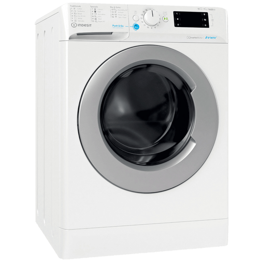 Indesit Mašina za veš /sušilica, 1600 obrtaja, 10/7 kg, E - BDE 107624 8WS EE N