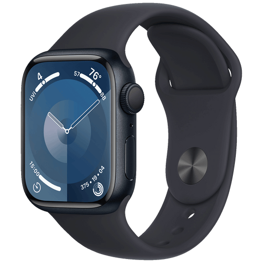Apple SAT pametni, 1.9" LTPO OLED zaslon, vodootporan BT, WiFi - Watch Series 9 GPS 45mm Midnight