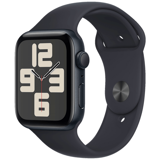 Apple Pametni sat, 1.78" LTPO OLED zaslon, vodootporan BT, WiFi - Watch SE 2023 GPS 44mm Midnight