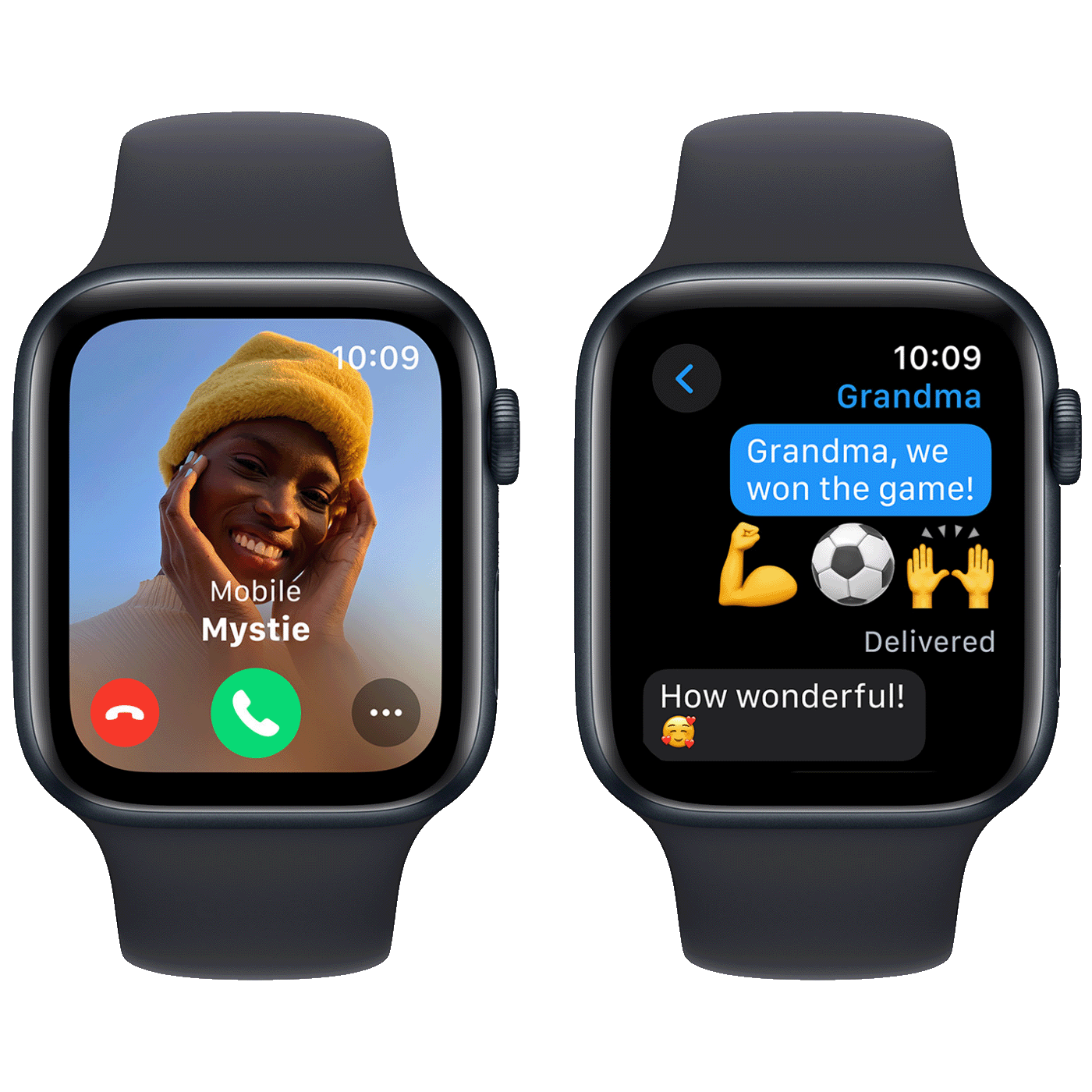 Apple Pametni sat, 1.78" LTPO OLED zaslon, vodootporan BT, WiFi - Watch SE 2023 GPS 44mm Midnight