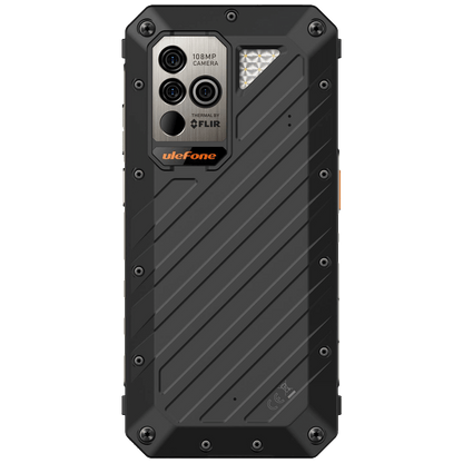 ulefone Smartphone 6.58", RAM 12GB, 5G, DualSIM, 9600mAh, 108Mpx - Armor 18T Ultra 5G 12GB/512GB Black