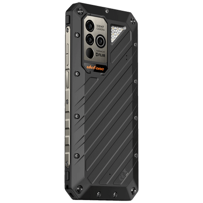 ulefone Smartphone 6.58", RAM 12GB, 5G, DualSIM, 9600mAh, 108Mpx - Armor 18T Ultra 5G 12GB/512GB Black