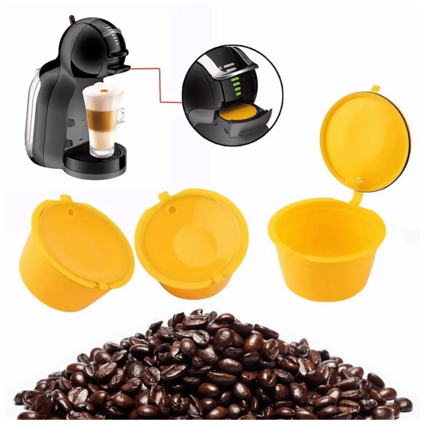 NN-Su Filter kapsule za Dolce Gusto aparat za kafu, set - Coffee Capsule Filter Cup, set