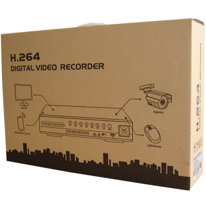 Eule 16-kanalni Cloud analogni AHD DVR, HD720P/960H/D1, HDMI/VGA - DVR-HD16+