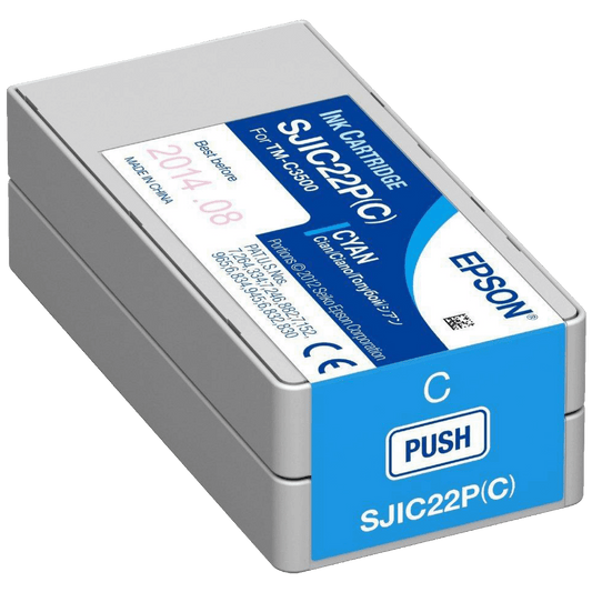 Epson Tinta za Epson TM-C3500, Cyan - SJIC22P(C)