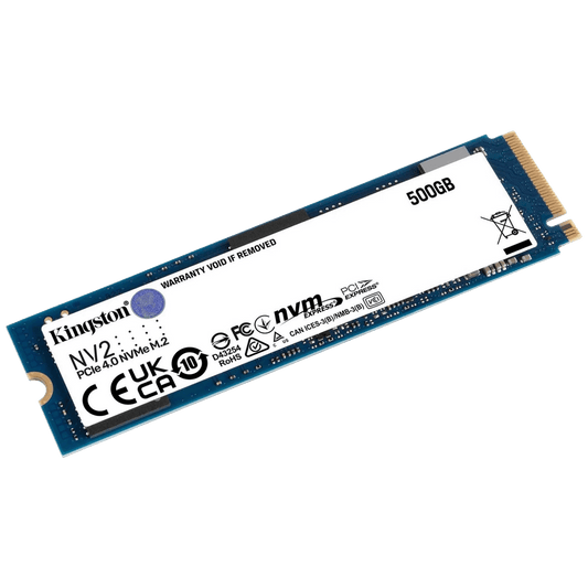 Kingston SSD Disk, 500GB, M.2 NV2 NVMe PCIe 4.0 x 4 - SNV2S/500G