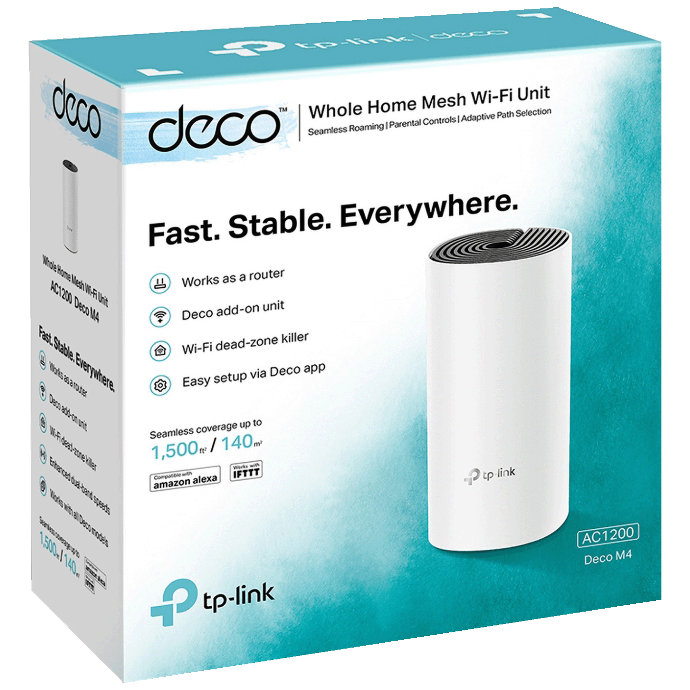 TP-LINK Router AC1200, Wi-Fi sistem za cijeli dom - Deco M4(1-pack)