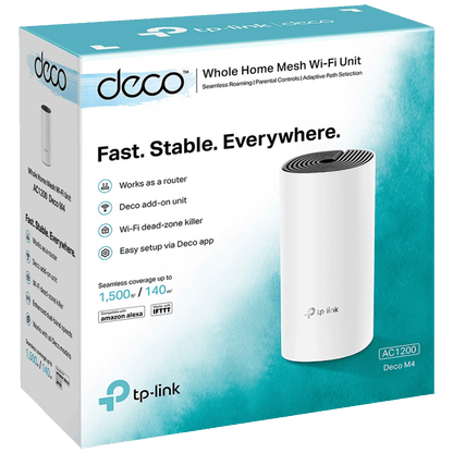 TP-LINK Router AC1200, Wi-Fi sistem za cijeli dom - Deco M4(1-pack)