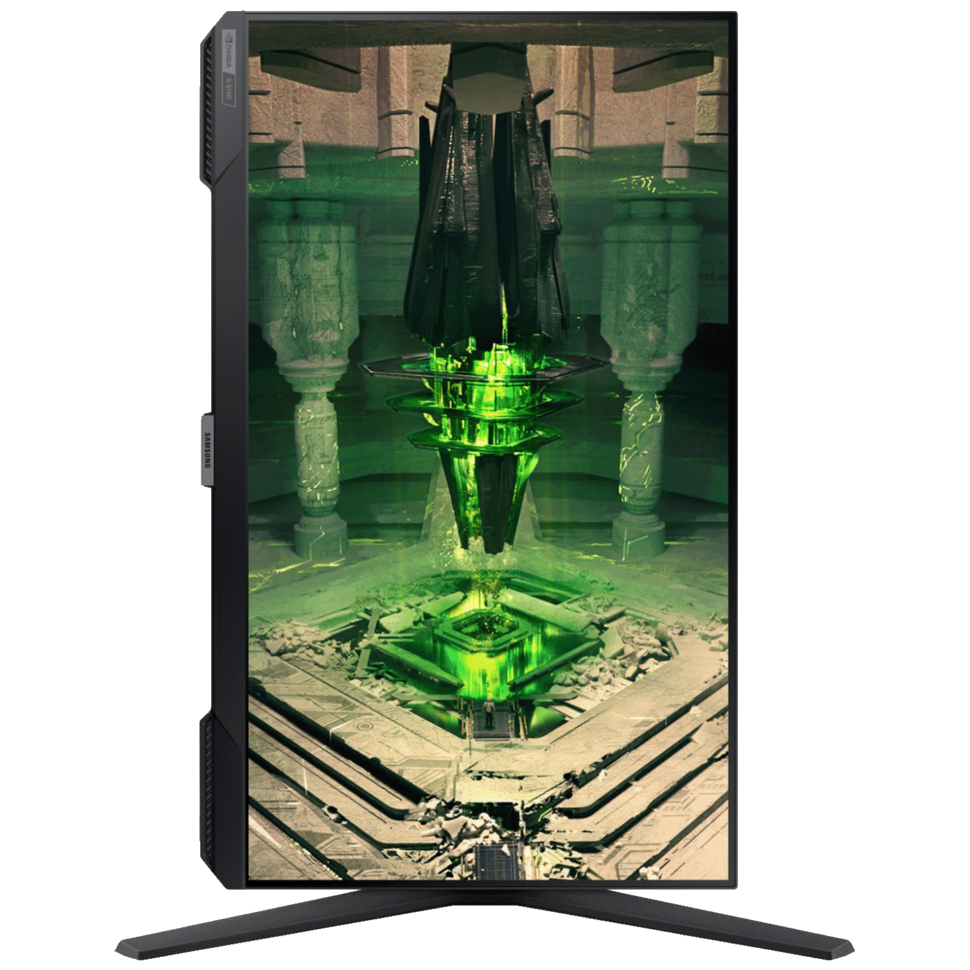 Samsung Monitor 25", pivot, Odyssey Gaming G40B, FullHD, HDMI, DP - LS25BG400EUXEN