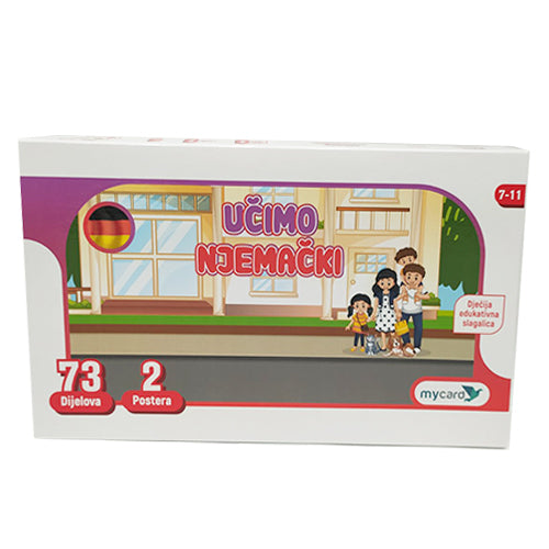 Largo, slagalica Učimo njemački, Vrabac